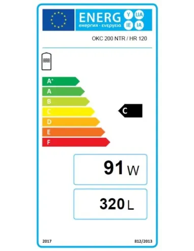 Nepriamovýhrevný zásobník OKC 200 NTR/HR 120