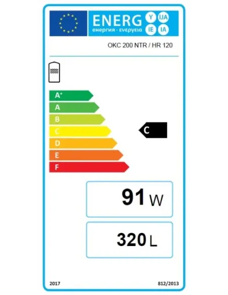 Nepriamovýhrevný zásobník OKC 200 NTR/HR 120