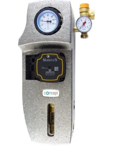 CONCEPT  1 čerpadlová skupina 230V, čerpadlo UPM3 Solar 25-75 180