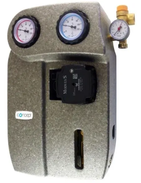 CONCEPT S2 SOLAR 3 čerpadlová skupina 230V s čerpadlom UPM3 SOLAR 25-75 180