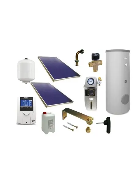 CONCEPT SET STANDARD solárna zostava, 2x kolektor T4 Cu 4,2m2